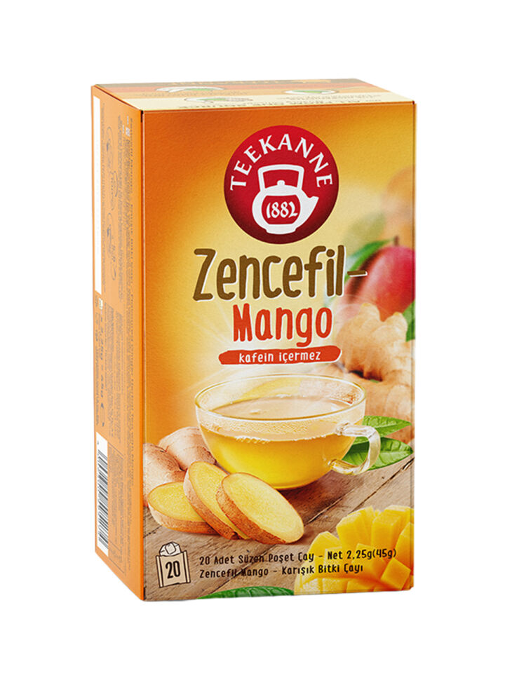 Teekanne Zencefil - Mango Karışık Bitki Çayı