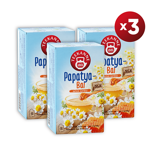 Papatya ve Bal Aromalı Bitki Çayı 40g x 3 Adet