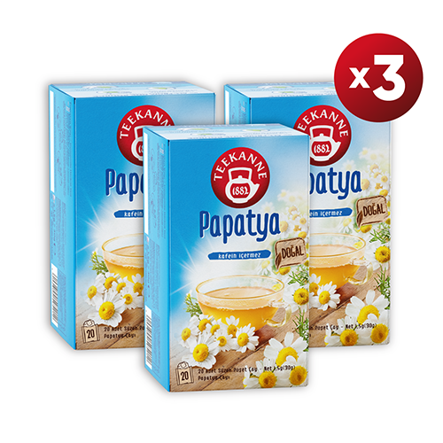 Teekanne Papatya Çayı 40g x 3 Adet