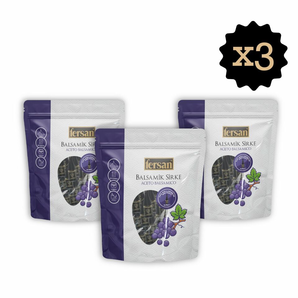 Fersan Tek Kullanımlık Monodoz Balsamik Sirke 10x10ML Şase x 3 Paket