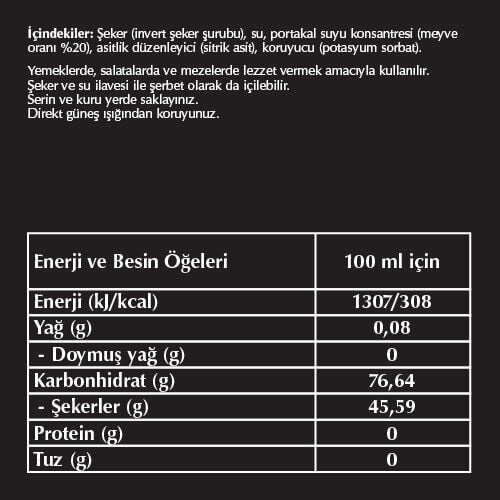 Fersan Portakal Ekşili Sos x 3 Adet