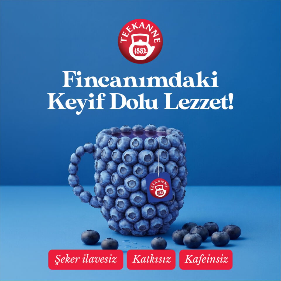 Teekanne Yaban Mersini Karışık Bitki Çayı