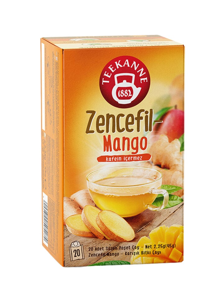 Teekanne Zencefil - Mango Karışık Bitki Çayı