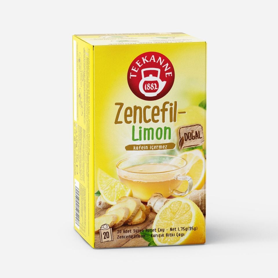 Teekanne Zencefil Limon Karışık Meyve Çayı