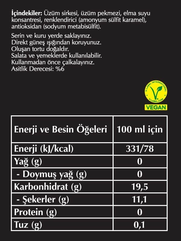 Fersan Balsamik Sirke 500 CC Cam