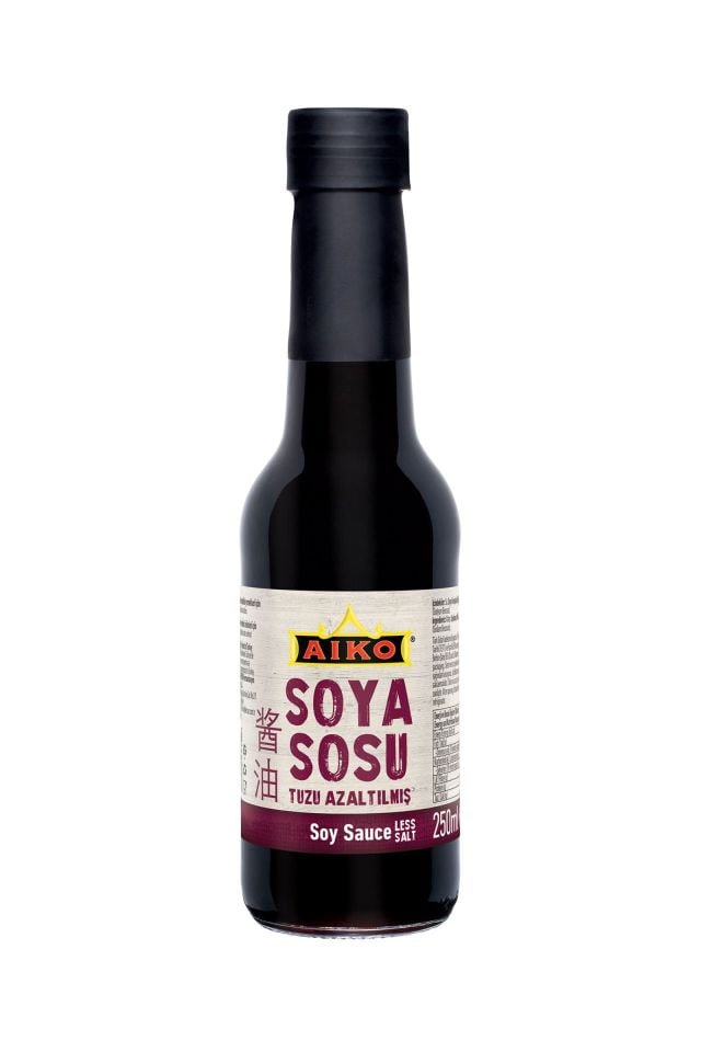 AIKO Tuzu Azaltılmış Soya Sosu 250cc