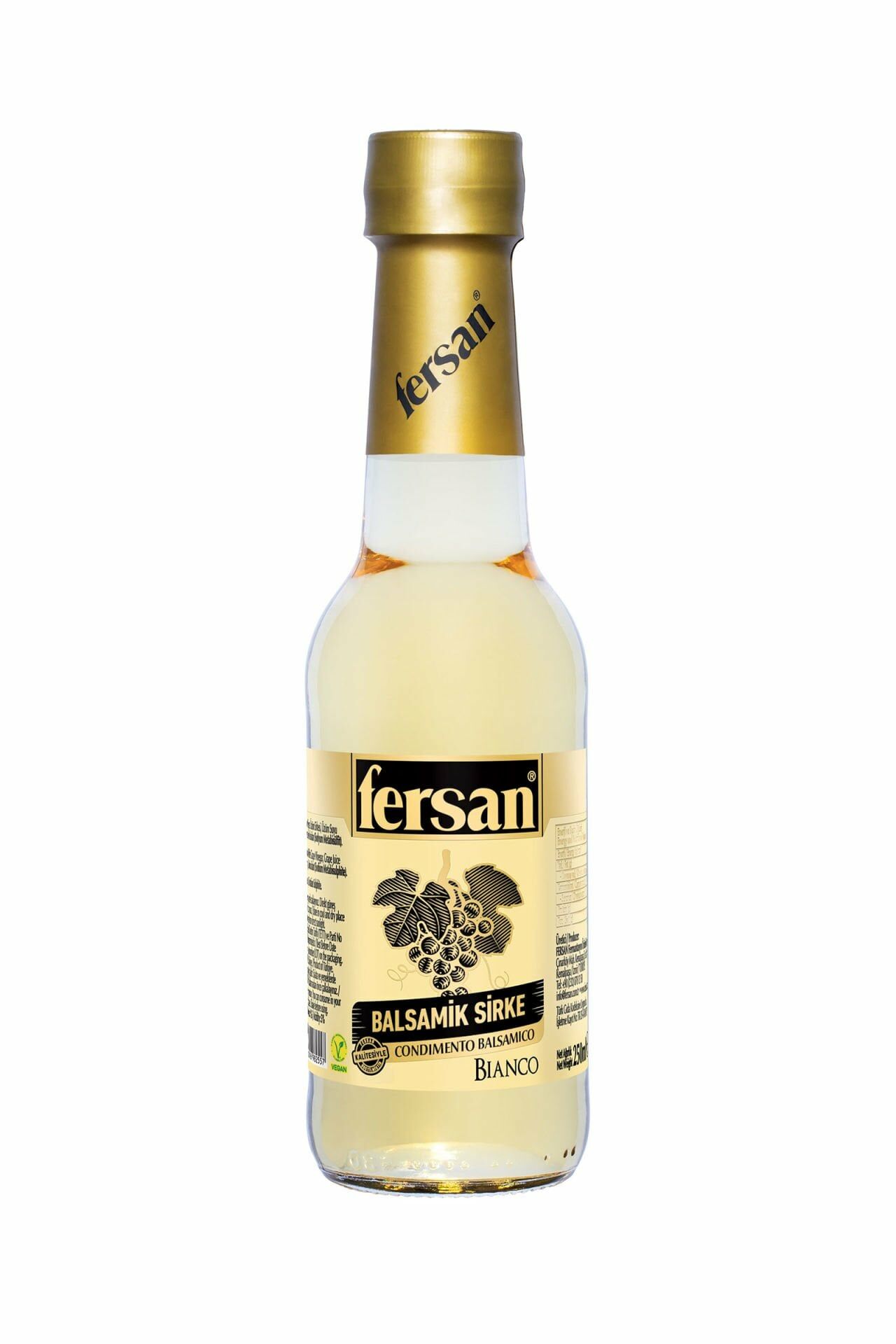 Fersan Condımento Balsamıco Bıanco 250 CC Cam