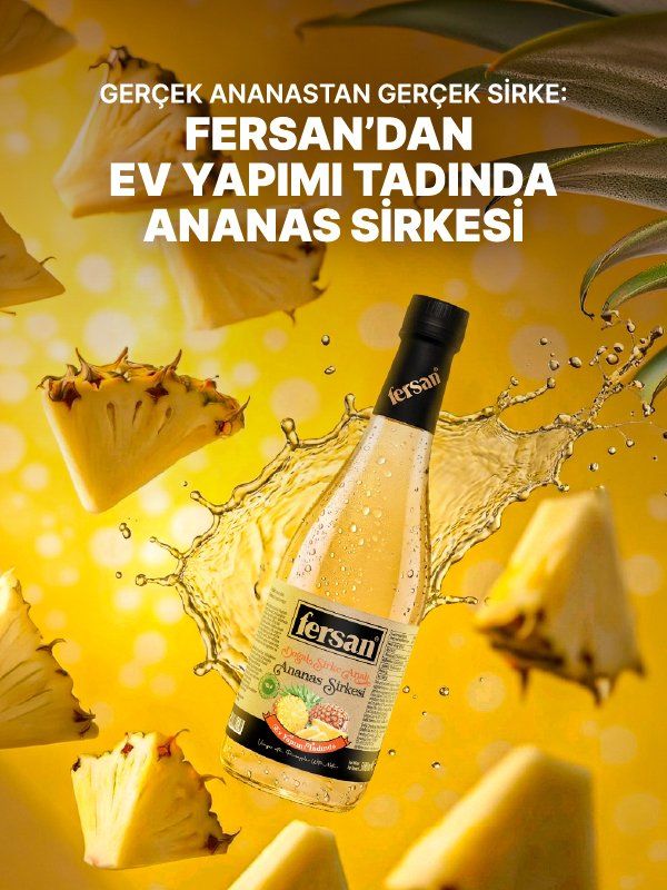 Fersan Ananas Sirkesi 500cc Cam 1 Adet