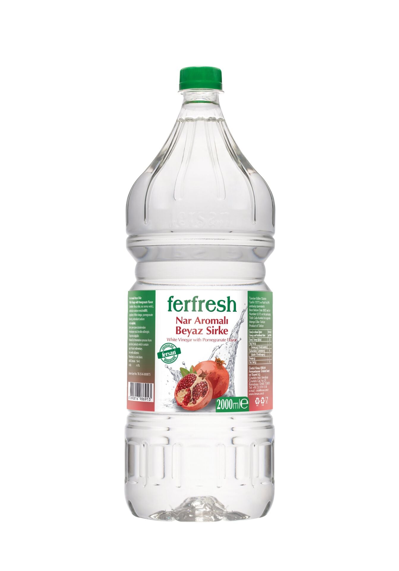 Ferfresh Beyaz Sirke 2 Lt Pet Nar Aromalı