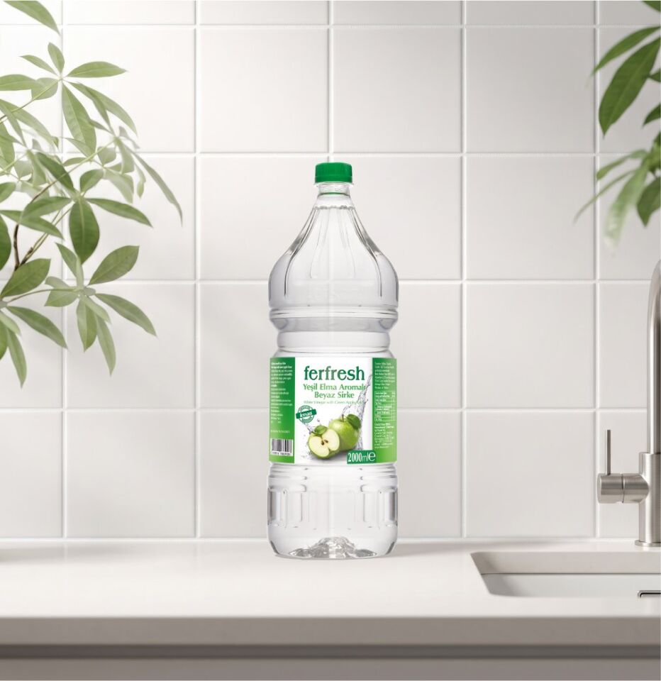 Ferfresh Beyaz Sirke 2 Lt Pet Yeşil Elma Aromalı