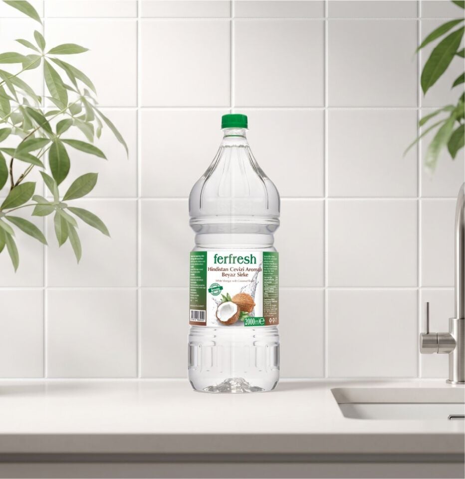 Ferfresh Beyaz Sirke 2 Lt Pet Hindistan Cevizi Aromalı