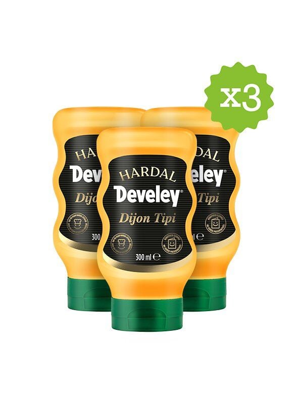 Develey Dijon Hardal 300ML x 3 Adet