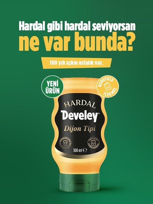 Develey Dijon Hardal 300ML x 1 Adet
