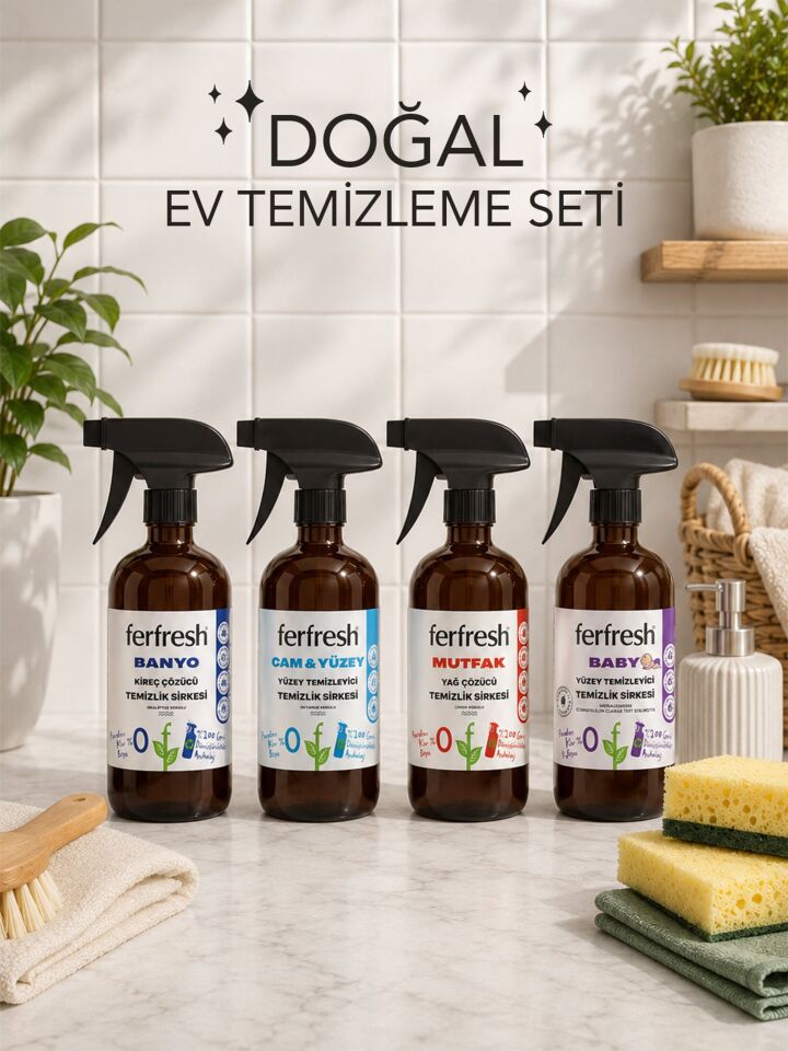 Doğal Ev Temizleme Seti