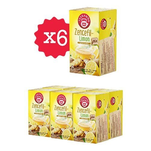 Teekanne Zencefil Limon Karışık Meyve Çayı x 6 Adet