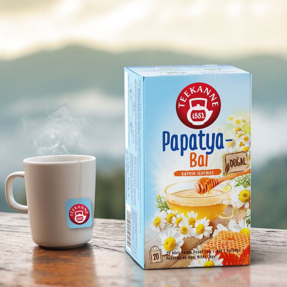 Teekanne Papatya ve Ballı Bitki Çayı x 6 Adet