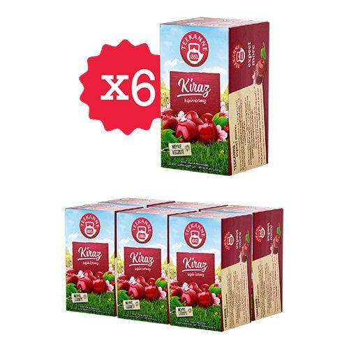 Teekanne Kiraz Karışık Meyve Çayı x 6 Adet