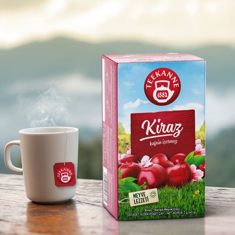 Teekanne Kiraz Karışık Meyve Çayı x 6 Adet