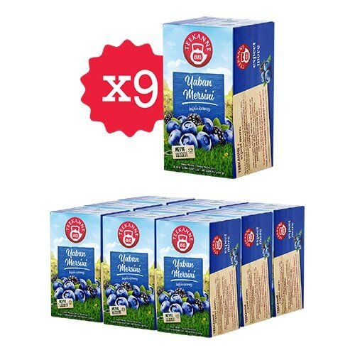 Teekanne Yaban Mersini Karışık Bitki Çayı x 9 Adet